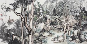 zeitgenössische kunst von Song Guian - Ruhiger Hügel